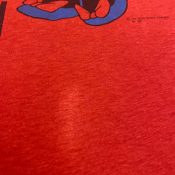 Minnie Mouse Short Sleeve T Shirt Red Size Large Vintage CHED - Picture 9 of 13
